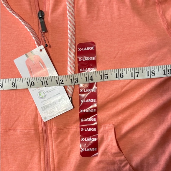 Cozy Peach Women's Zip-Up Hoodie - Picture 6 of 8